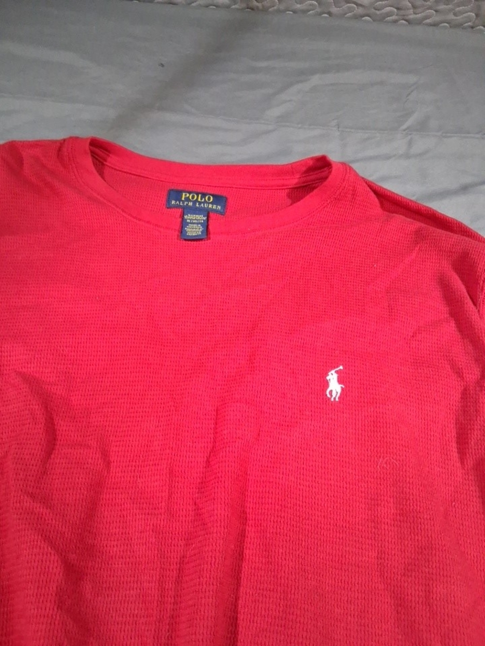 Polo by Ralph Lauren Hot Pink Crew Neck Short Sleeve Tee